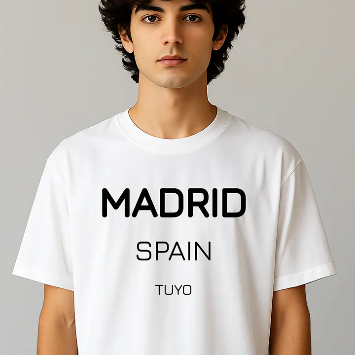 Camiseta Madrid - Master
